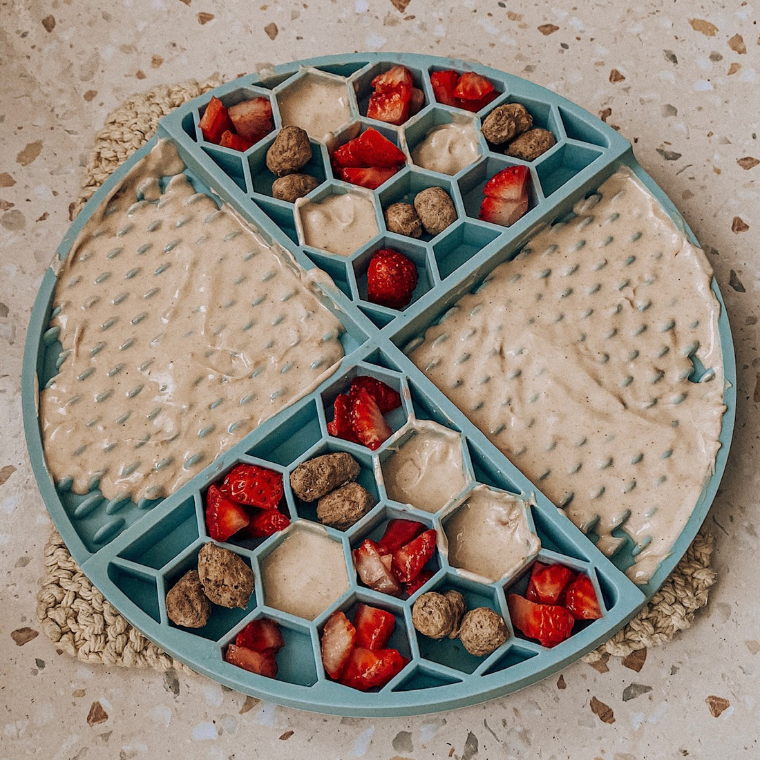 PB&J Lick Mat Recipe