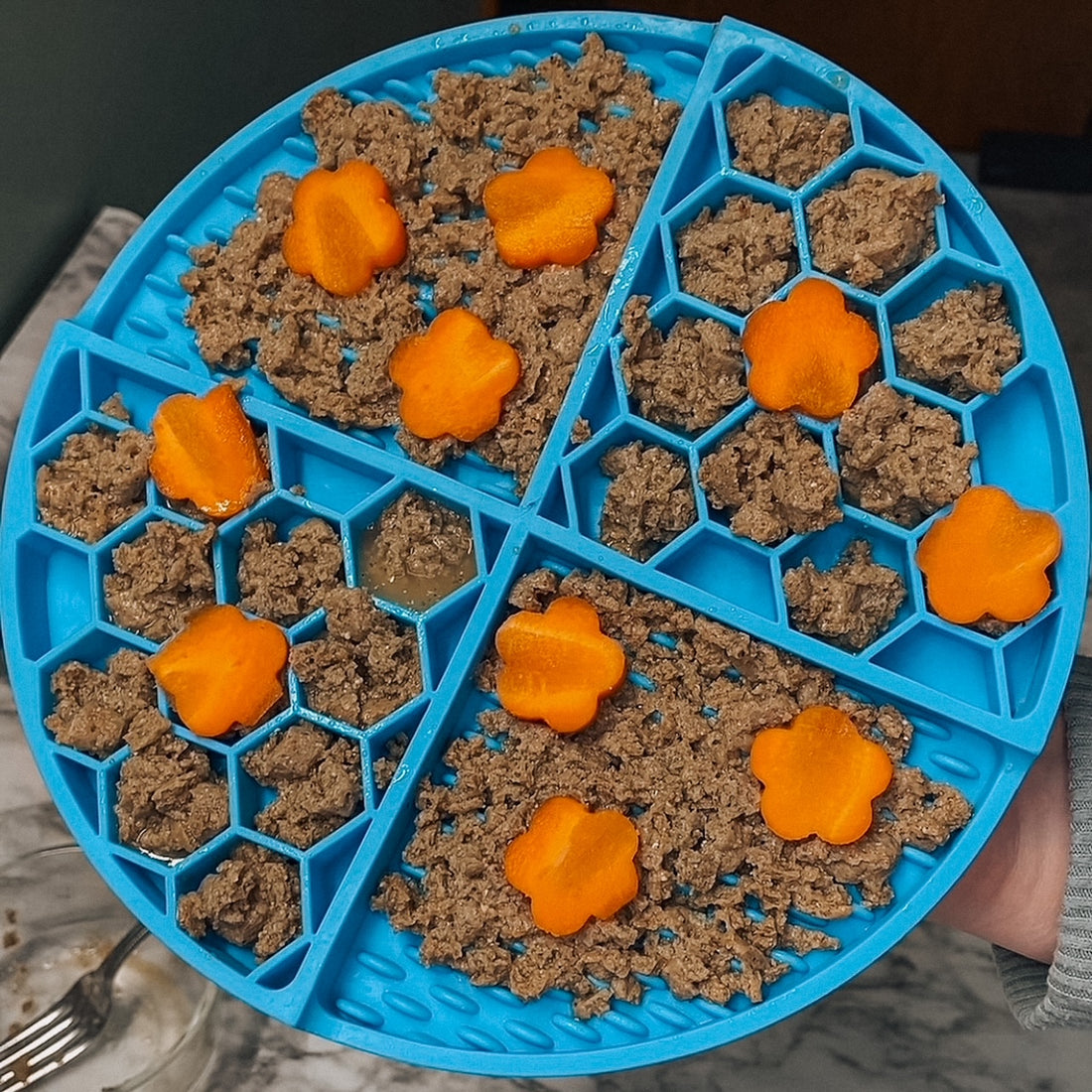 Simple Floral Lick Mat Recipe