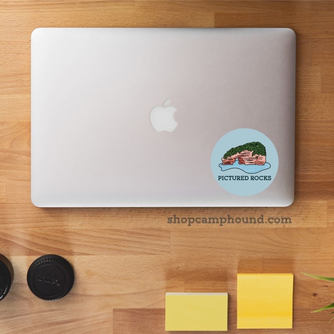 Pictured Rocks Sticker