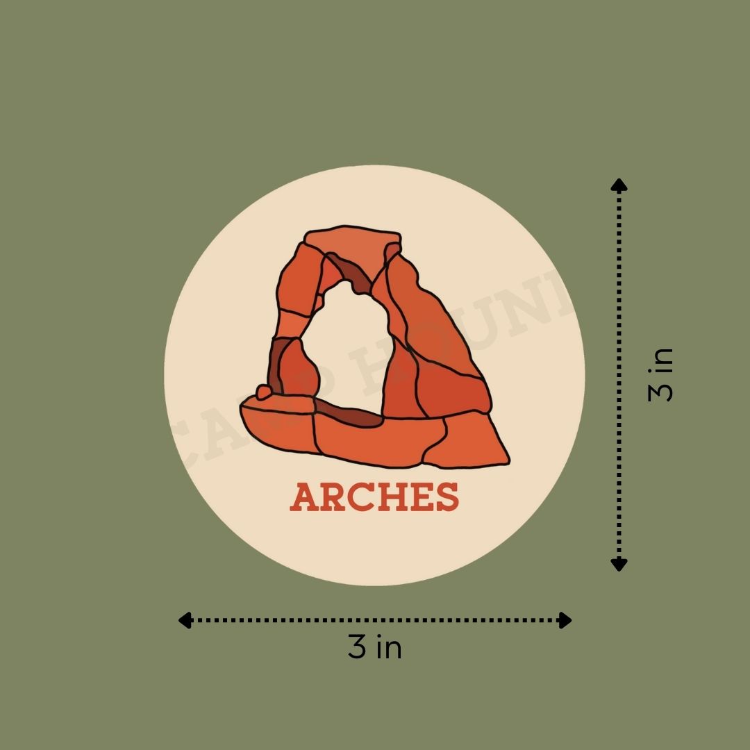 Arches Sticker