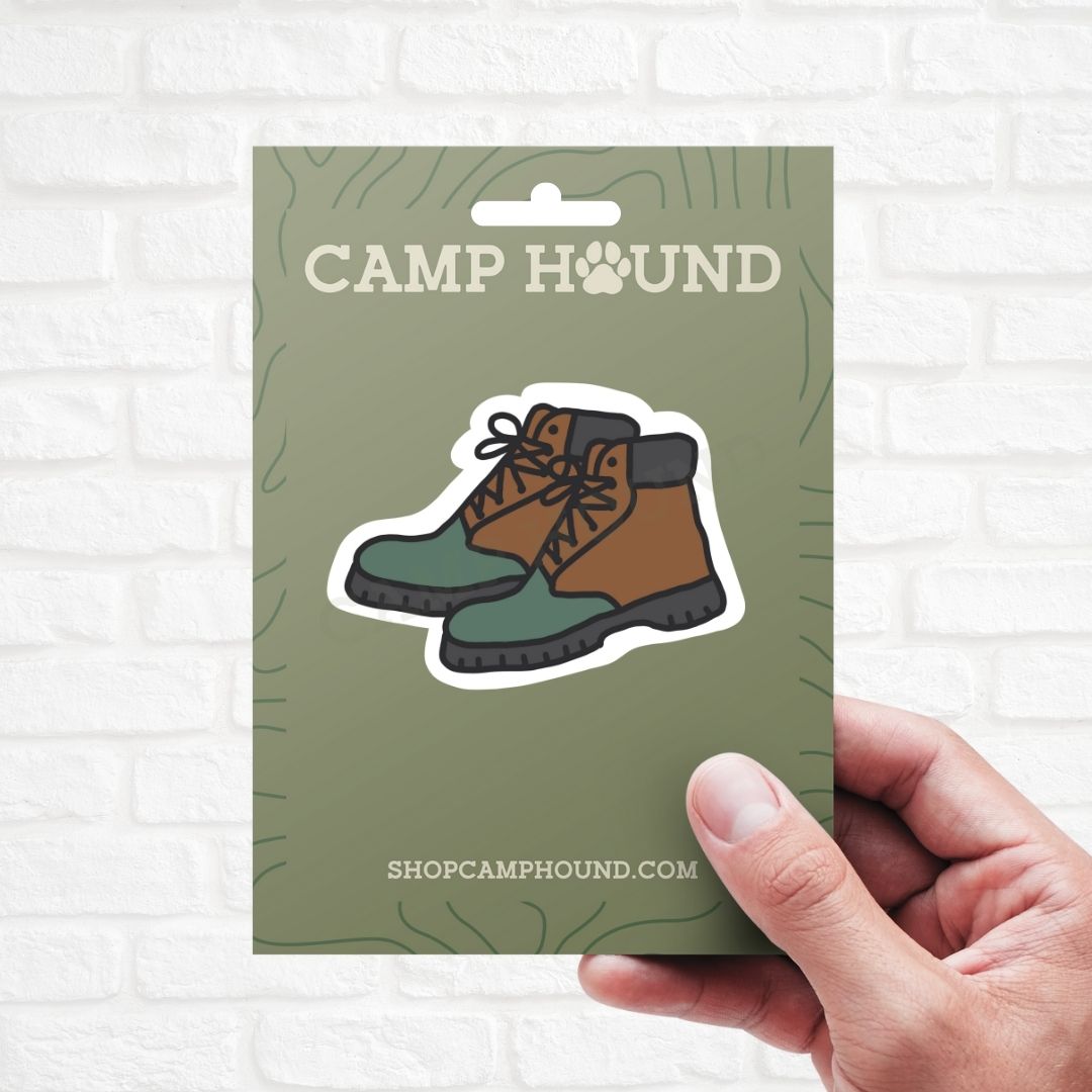 Hiking Boot Sticker