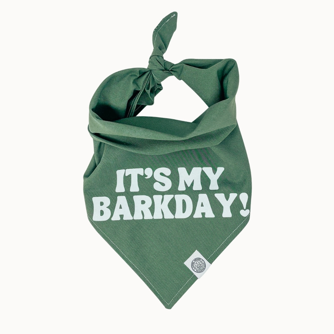 Barkday Bandana