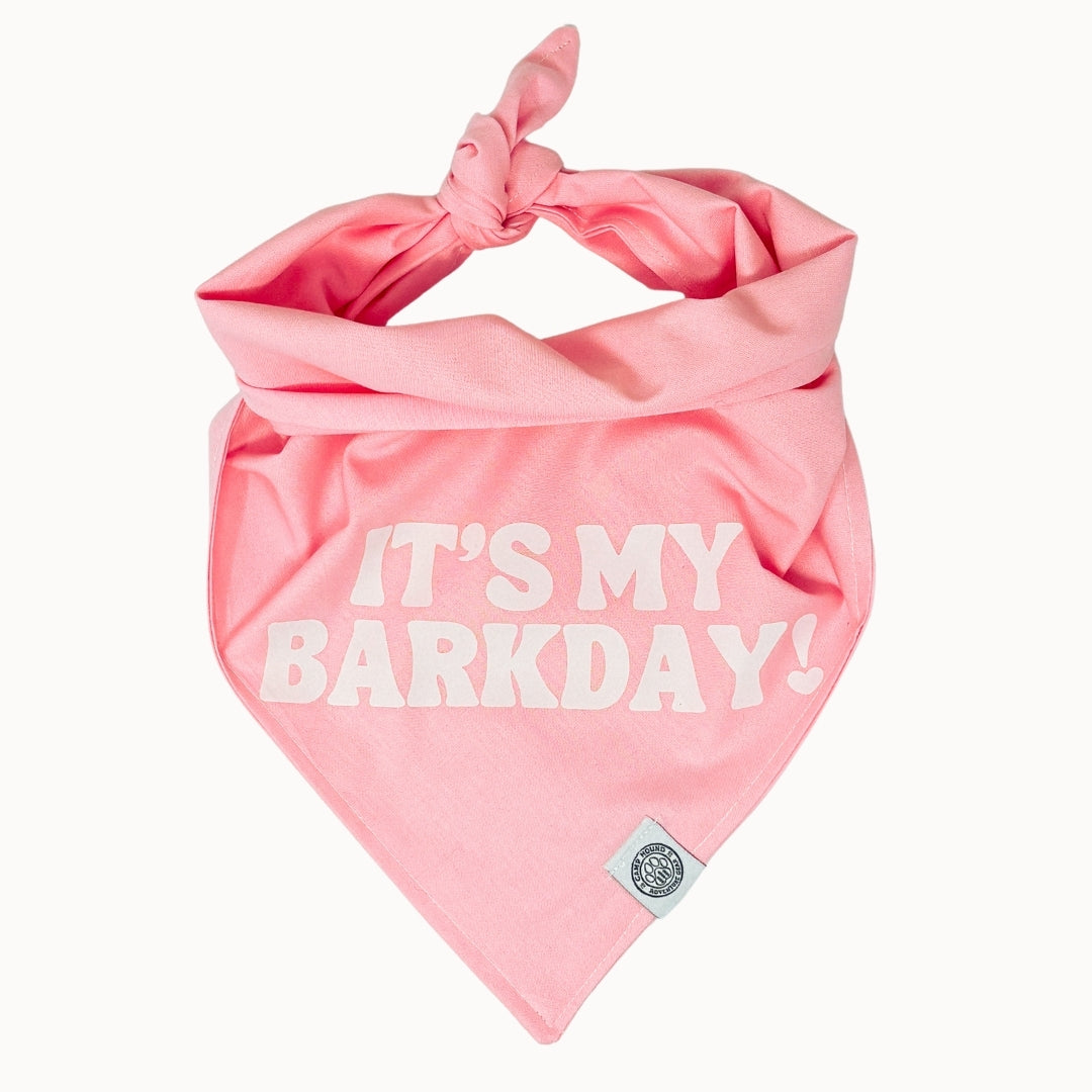 Barkday Bandana