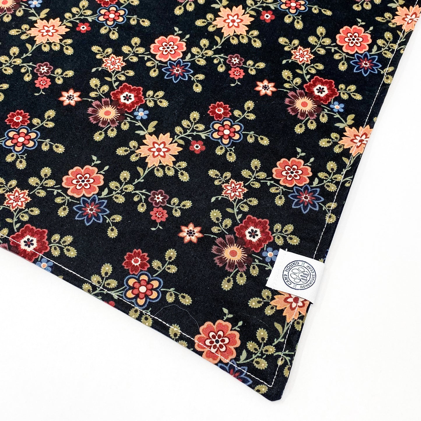 Midnight Florals Bandana