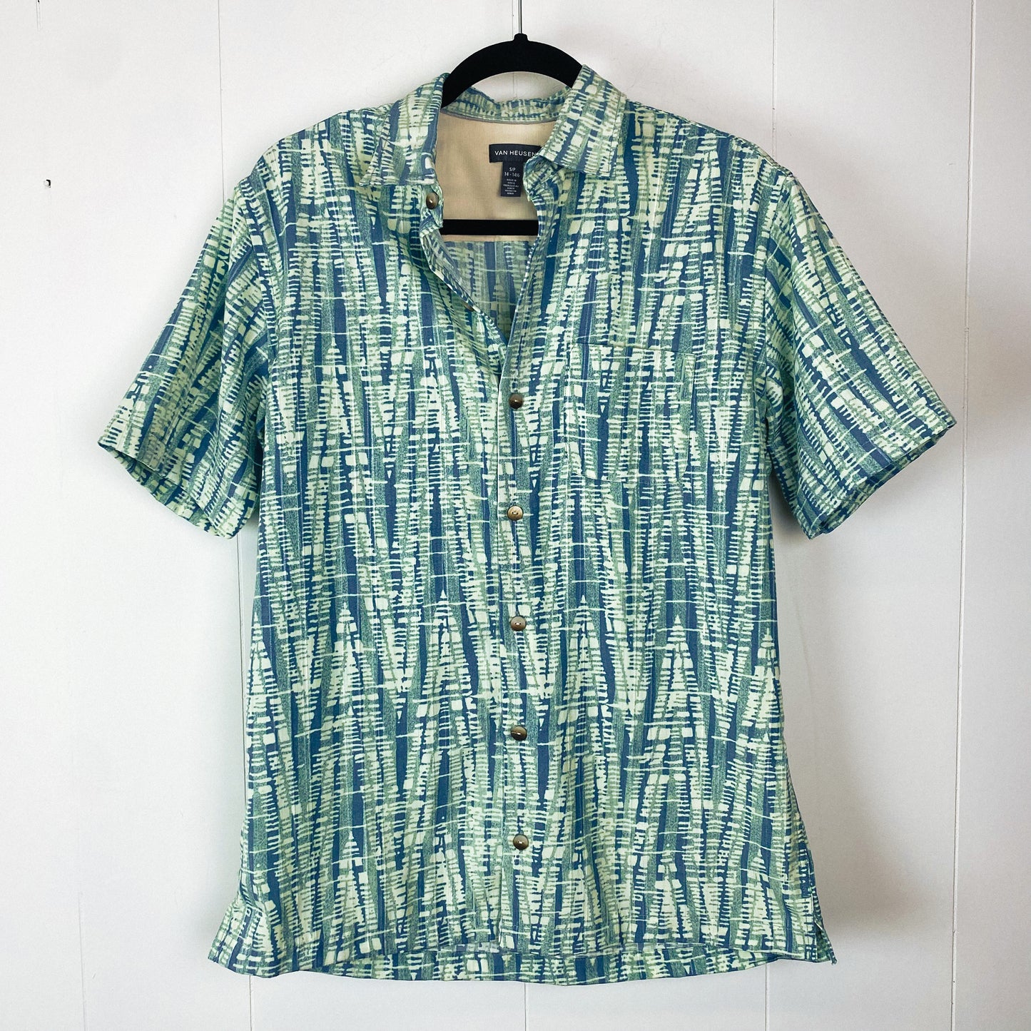 Patterned Button Up - S