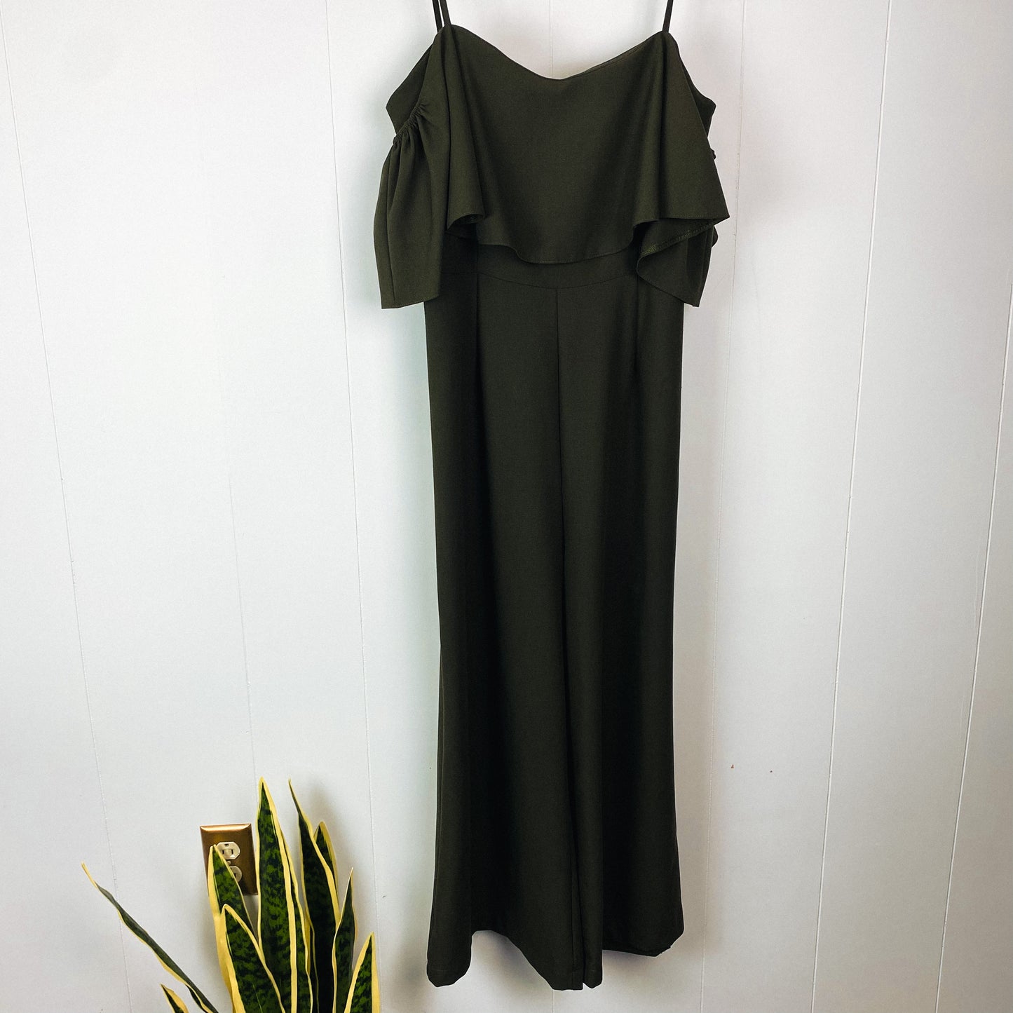 Olive Jumpsuit - L