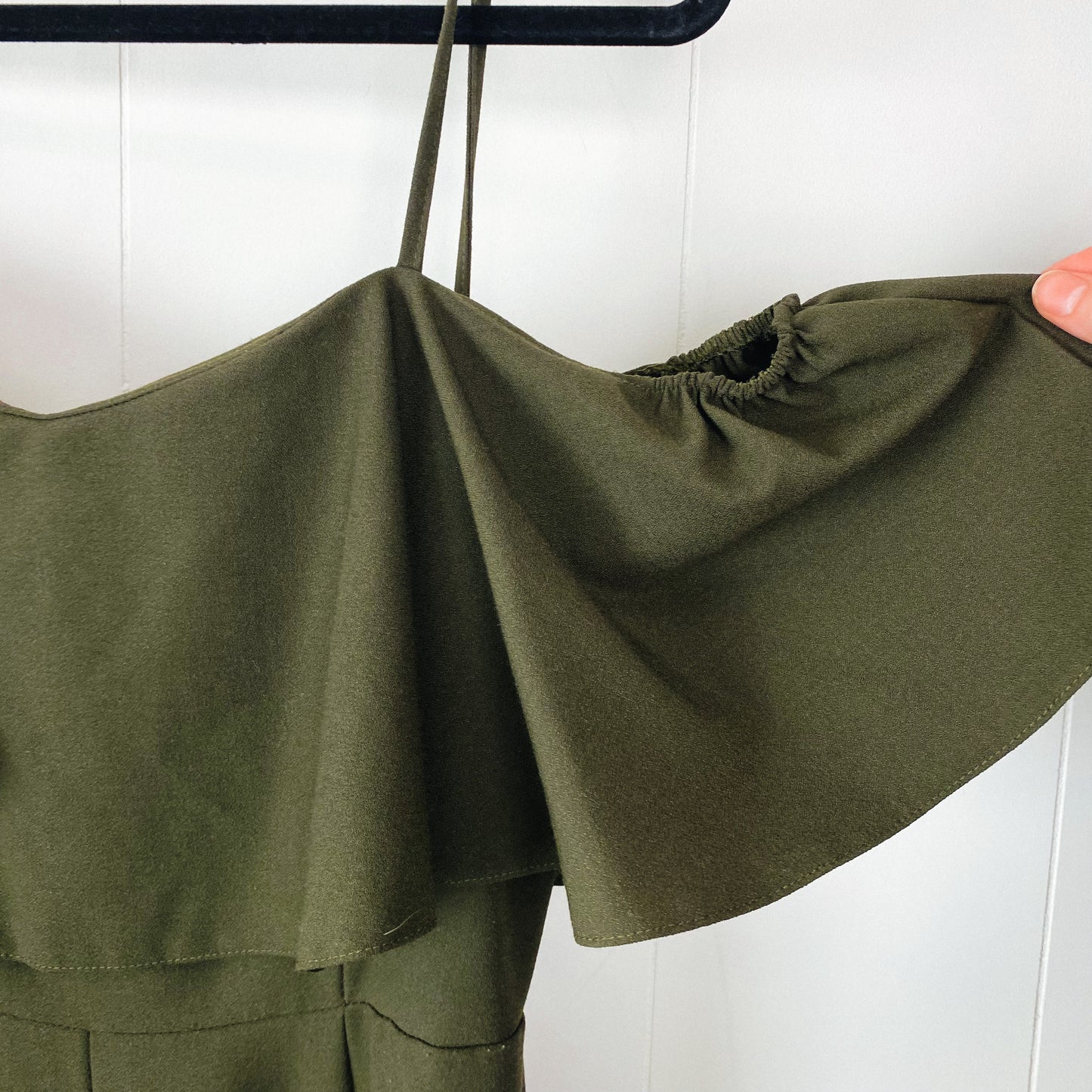 Olive Jumpsuit - L