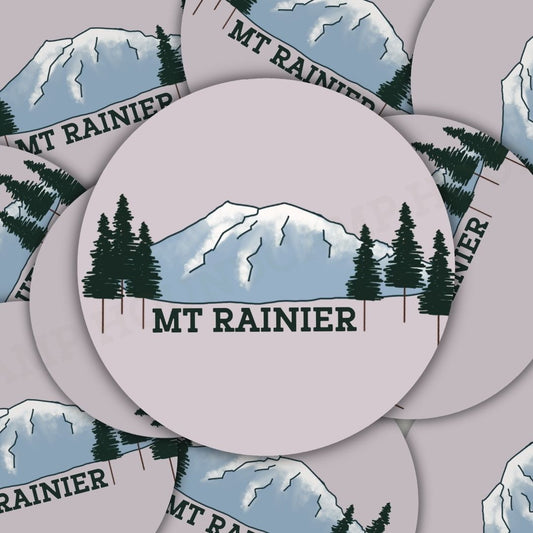 Mt Rainier Sticker