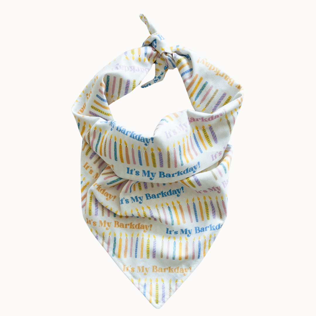 Barkday Bandana
