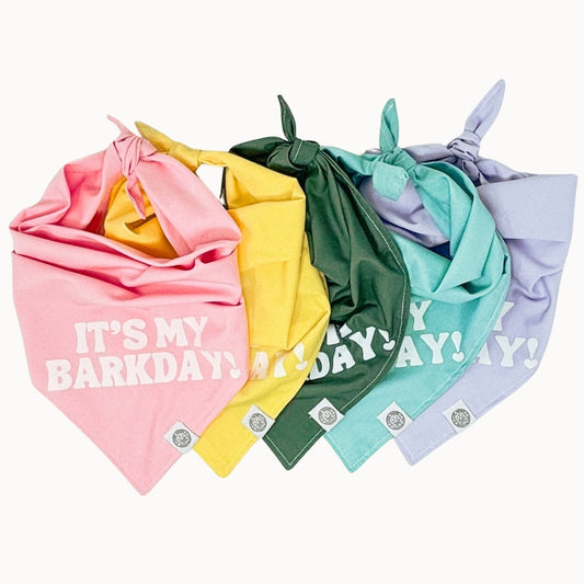 Barkday Bandana