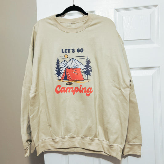 Let's Go Camping Crewneck