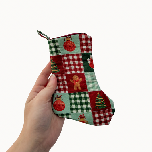 Mini Christmas Stocking - Noel